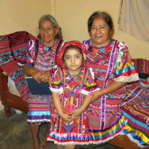 Chinantec women from San Felipe Usila, La Chinantla, Oaxaca